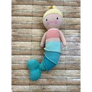 Cuddle + Kind Skye the Mermaid 20" Handmade Doll